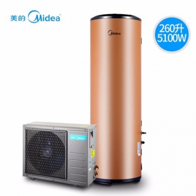 Midea/美的 RSJF-32/R-B-260TP 逸泉空气能热水器家用一体机260升